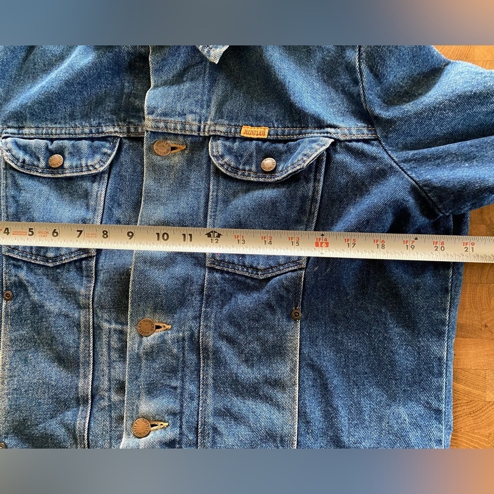 VINTAGE Rustler Jean Jacket - Picture 11 of 11